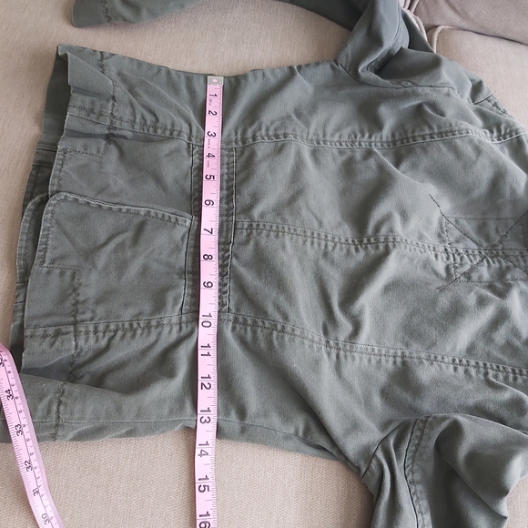 Aritzia Talula sage olive green denim jean cotton blazer style jacket - Picture 14 of 14